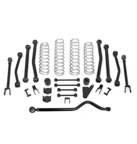 ReadyLIFT Suspensions - 69-6408 | ReadyLift 4 Inch Terrain Flex 8-Arm Lift Kit (2007-2018 Wrangler JK)