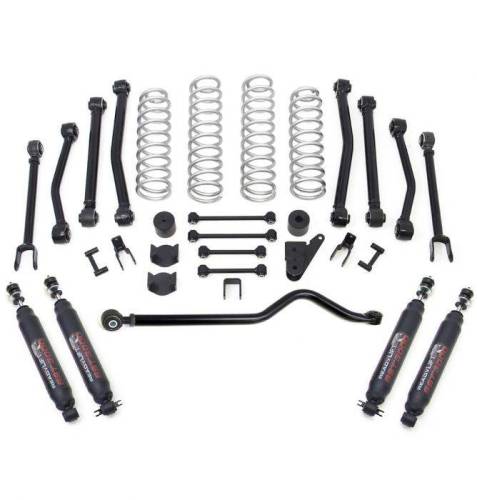 ReadyLIFT Suspensions - 69-6409 | ReadyLift 4 Inch Terrain Flex 8-Arm Lift Kit with SST3000 Shocks (2007-2018 Wrangler JK)