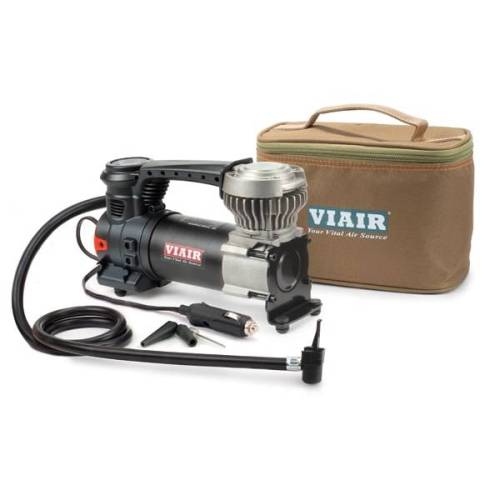 VIAIR - 00084 | VIAIR 84P Portable Compressor Kit With Press-on Tire Chuck For Up To 31 Inch Tires | 60 PSI/1.26CFM