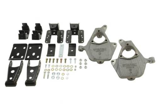 Belltech - 986 | Complete 2/4 Lowering Kit No Shocks - Factory Cast Control Steel Arms