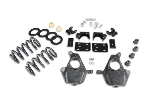 Belltech - 989 | Complete 3-4/7 Lowering Kit No Shocks - Factory Cast Control Steel Arms