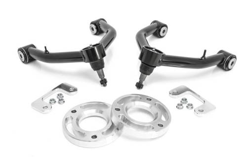 ReadyLIFT Suspensions - 66-3086 | ReadyLift 2.25 Inch Front Leveling Kit (2017-2018 Silverado, Sierra 1500 with Aluminum or Stamped Steel Control Arms)