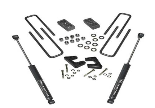 SuperLift - K1001 | Superlift 2 Inch Suspension Lift Kit w/ Shadow Shocks (2007-2018 Silverado, Sierra 1500 2WD/4WD)