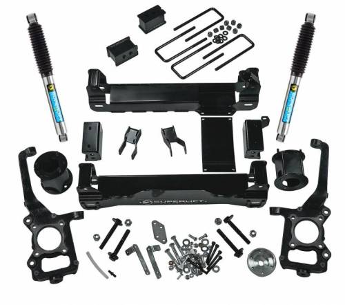 SuperLift - K105B | 6 Inch Ford Suspension Lift Kit w/ Bilstein Shocks