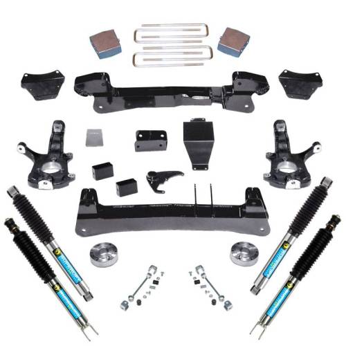 SuperLift - K121B | Superlift 6 Inch Suspension Lift Kit with Bilstein Shocks (1999-2006 Silverado, Sierra 1500 4WD)