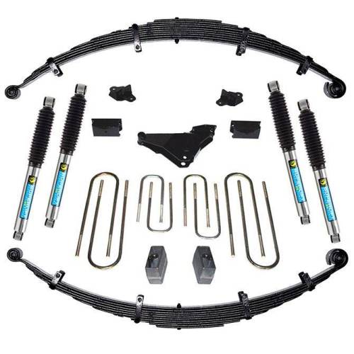 SuperLift - K632B | Superlift 4 inch Suspension Lift Kit with Bilstein Shocks (2000-2004 F250, F350 Super Duty 4WD | Diesel, V10 Engine)