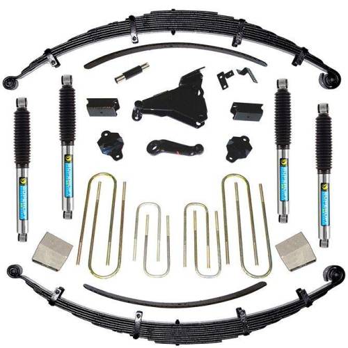 SuperLift - K644B | Superlift 8 inch Suspension Lift Kit with Bilstein Shocks (2000-2004 F250, F350 Super Duty 4WD | Diesel, V10 Engine)