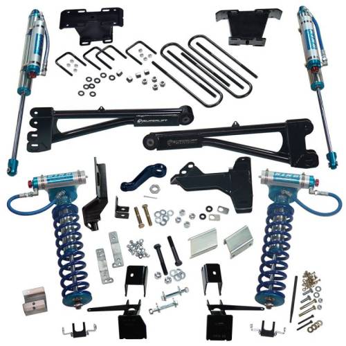 SuperLift - K169KG | Superlift 6 Inch Radius Arm Suspension Lift Kit With King Coilovers & Shocks 2017-2022 F250, F350 Super Duty 4WD | Diesel)