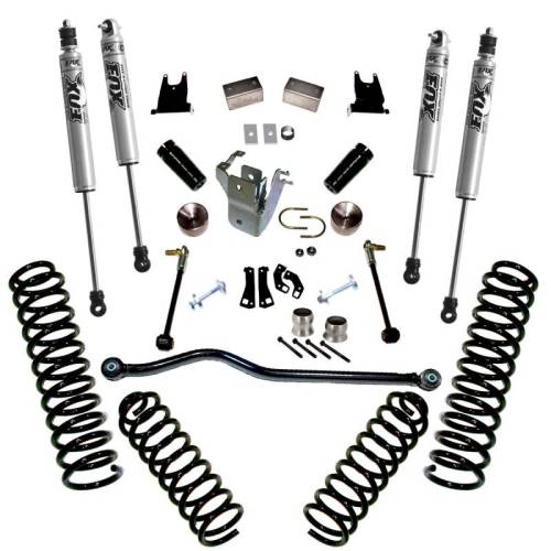 SuperLift - K928F | Superlift 4 inch Suspension Lift Kit with Fox 2.0 Shocks (2007-2018 Wrangler JK Unlimited 4WD)