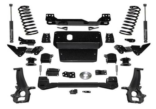 SuperLift - K1019 | Superlift 4 Inch Ram Suspension Lift Kit with Shadow Shocks (2012-2018 1500, 2019-2023 1500 Classic)