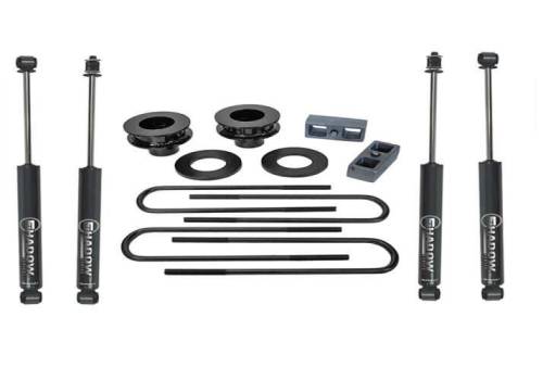 SuperLift - K1007 | Superlift 2.5 Inch Ford Suspension Lift Kit w/ Shadow Shocks (2011-2016 F250, F350 Super Duty 4WD)