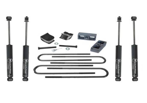 SuperLift - K1009 | Superlift 2 Inch Ford Suspension Lift Kit w/ Shadow Shocks (2005-2010 F250, F350 Super Duty 4WD)