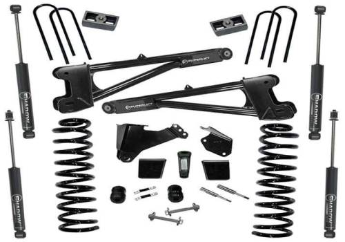 SuperLift - K977 | Superlift 6 inch Suspension Lift Kit with Shadow Shocks (2005-2007 F250, F350 Super Duty 4WD | Diesel)