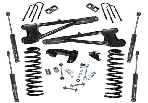 SuperLift - K981 | Superlift 4 inch Suspension Lift Kit with Shadow Shocks (2008-2010 F250, F350 Super Duty 4WD | Diesel)