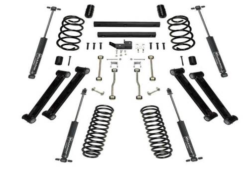 SuperLift - K842 | Superlift 4 inch Suspension Lift Kit with Shadow Shocks (1997-2002 Wrangler TJ 4WD)