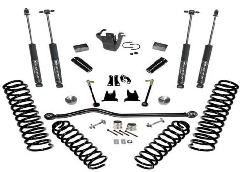 SuperLift - K927 | Superlift 4 inch Suspension Lift Kit with Shadow Shocks (2007-2018 Wrangler JK 4WD)