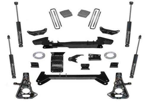 SuperLift - K860 | Superlift 6 inch Suspension Lift Kit with Shadow Shocks (2001-2010 Silverado, Sierra 2500 HD, 3500 HD 4WD)