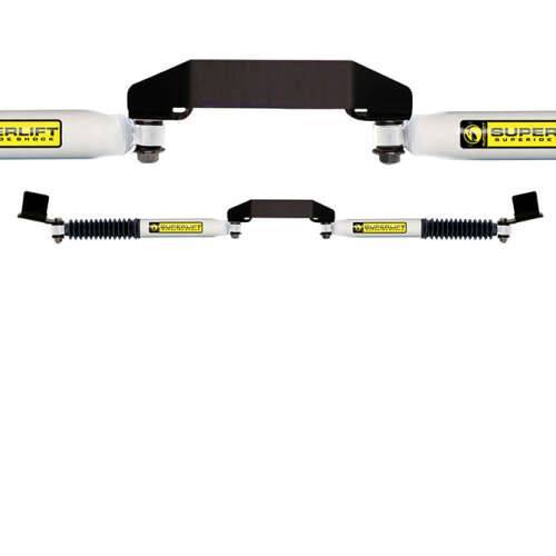 SuperLift - 92694 | Superlift Dual Steering Stabilizer Kit - SL (Hydraulic) - 08-22 F-250/F-350 4WD