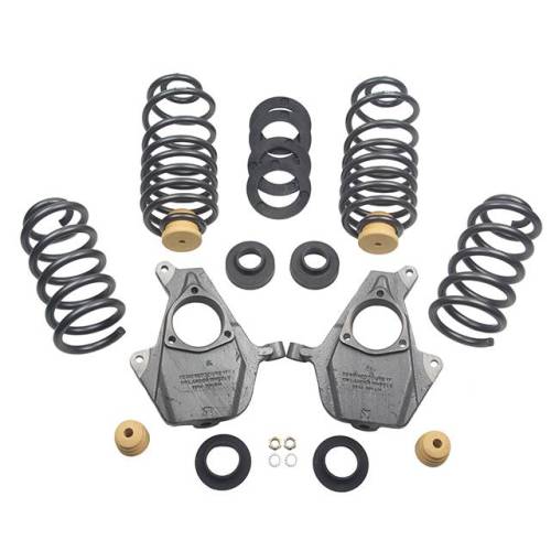 Belltech - 1020 | Belltech 2 Inch Front / 3 or 4 Inch Rear Complete Lowering Kit without Shocks (2015-2020 Tahoe/Yukon 2WD/4WD Non Mag Ride)