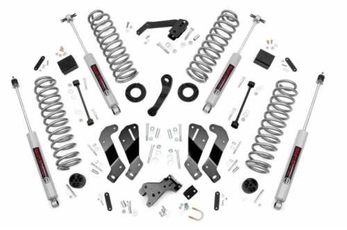 Rough Country - 69330 | 3.5 Inch Jeep Suspension Lift Kit | Control Arm Drop (07-18 Wrangler JK)