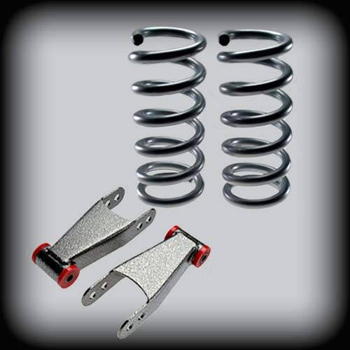 DJM Suspension - DJM2099-22 | DJM Suspension 2 Inch Front / 2 Inch Lowering Kit (2003-2006 Silverado, Sierra 1500 2WD | Crew Cab ONLY)