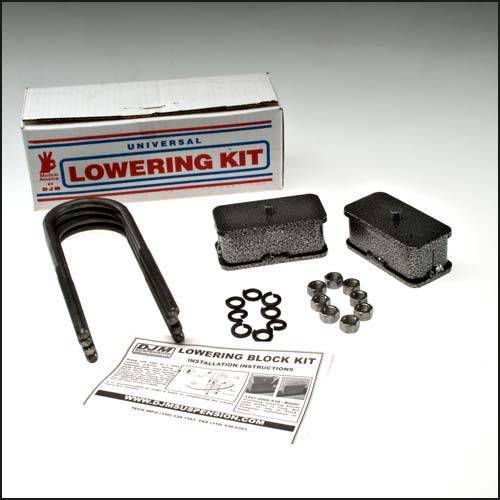 DJM Suspension - SB2LK | DJM Suspension 2 Inch Steel Lowering Block Kit