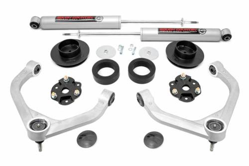 Rough Country - 31430 | Rough Country 3.5 Inch Lift Kit For Ram 1500 | 2019-2025 | No Struts, Premium N3 Shocks