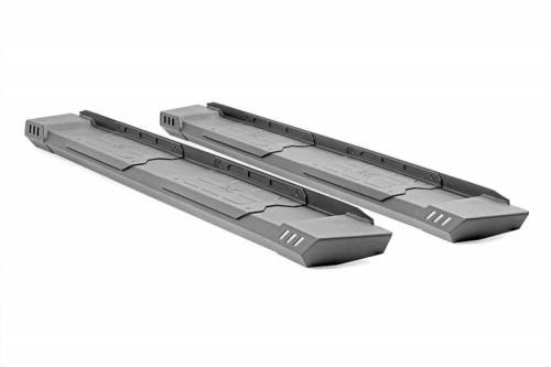 Rough Country - SRB091785 | Rough Country HD2 Running Boards For Ram 1500 (2009-2018) / 2500/3500 (2010-2023) | Crew Cab