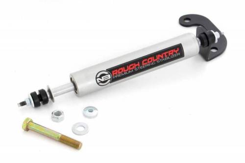 Rough Country - 8737130 | N3
  Steering Stabilizer | Chevy C1500/K1500 Truck/SUV 4WD (88-99)