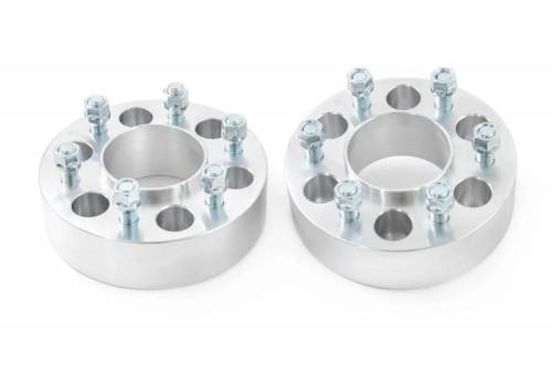 Rough Country - 10087 | 2-inch Ford Wheel Spacers | Pair (04-14 F-150)