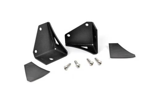 Rough Country - 70510 | Jeep Lower Windshield Light Mounts (87-95 YJ Wrangler)