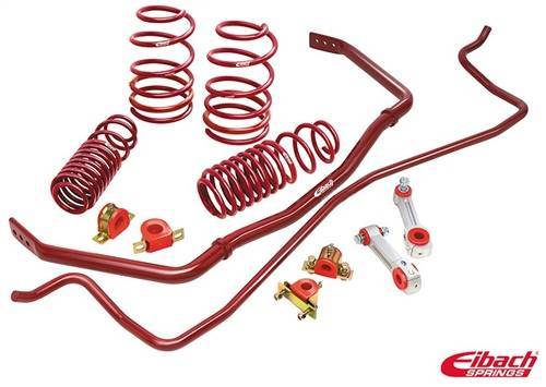 Eibach - 4.14735.880 | Eibach SPORT-PLUS Kit (Sportline Springs & Sway Bars) For Ford Mustang & EcoBoost | 2015-2023