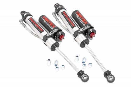 Rough Country - 699007 | Rough Country Vertex 2.5 Adjustable Rear Shocks For Jeep Wrangler 4xe (2021-2023) / Wrangler JL 4WD (2018-2023) | 3.5-4.5"