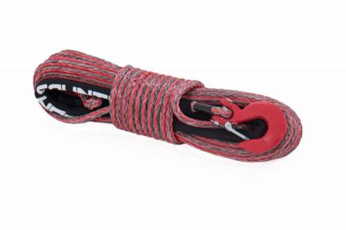 Rough Country - RS116 | Synthetic Rope - Red / Grey Combo