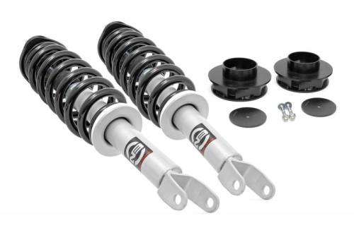 Rough Country - 359.23 | 2.5in Dodge Suspension Lift Kit w/N3 Lifted Struts (09-11 Ram 1500 4WD)