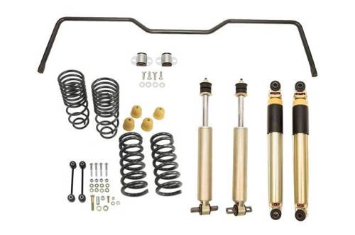 Belltech - 964HKP | Complete 2/4 Lowering Kit Inc. Damping Adjustable Street Performance Shocks & Rear Sway Bar