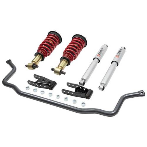 Belltech - 985HK | Complete 1-2/2-3 Lowering Kit Inc. Height Adjustable Front Coilovers & Front Sway Bar