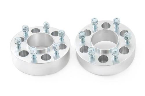 Rough Country - 10092 | Rough Country 2 Inch Wheel Spacers Ford Ford F-150 4WD | 2015-2023 | Pair, 6 X 135mm
