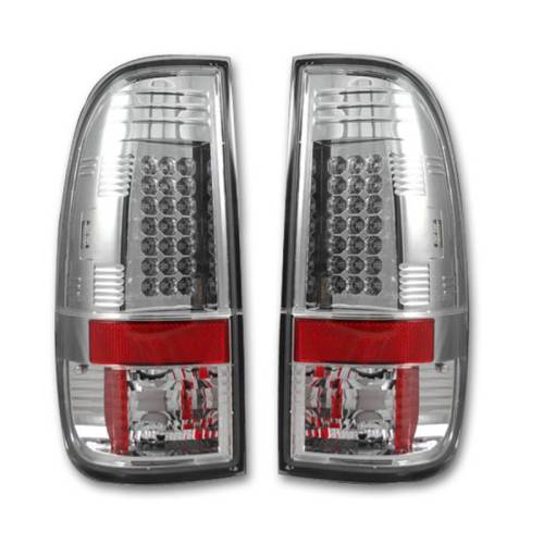 Recon Truck Accessories - 264176CL | LED Tail Lights – Clear Lens