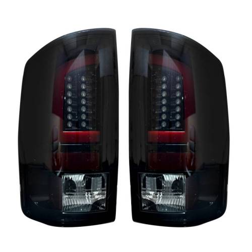 Recon Truck Accessories - 264371BK | OLED Tail Lights – Smoked Lens