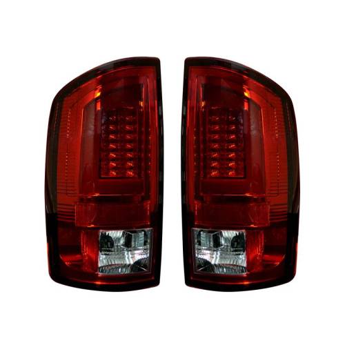 Recon Truck Accessories - 264371RD | OLED Tail Lights – Red Lens