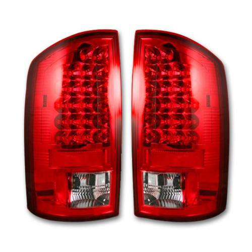 Recon Truck Accessories - 264171RD | LED Tail Lights – Red Lens