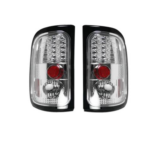 Recon Truck Accessories - 264170CL | LED Tail Lights – Clear Lens