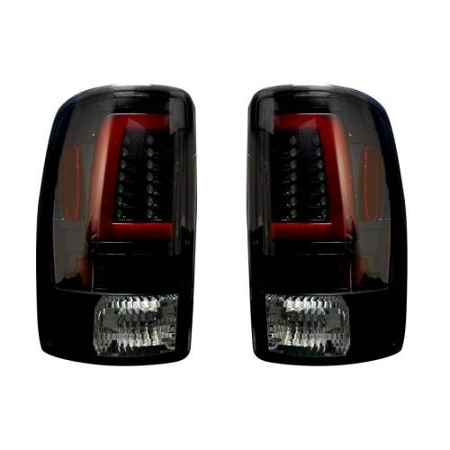 Recon Truck Accessories - 264377BK | OLED Tail Lights – Smoked Lens