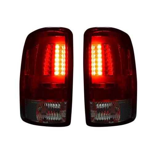 Recon Truck Accessories - 264377RD | OLED Tail Lights – Red lens