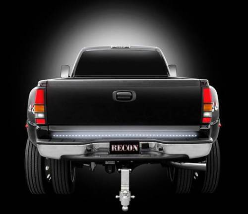 Recon Truck Accessories - 26416 | 60" Tailgate Bar w/ Red LED Brake Lights & White LED Reverse Lights