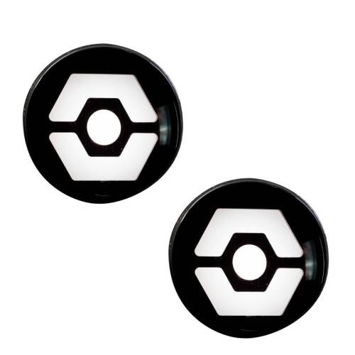 Recon Truck Accessories - 264334WHCL | Round Front Turn Signal Lenses with White Hexagon-Shaped OLED Design Located Under Front Headlights – Clear Lens
