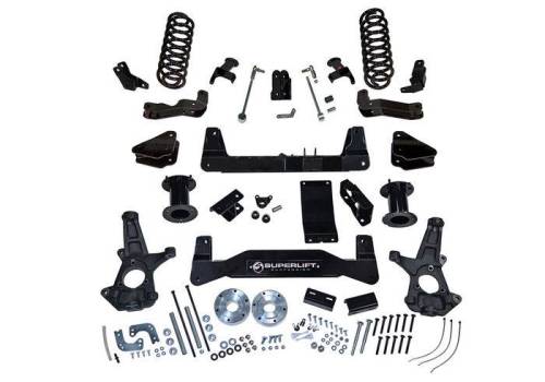 SuperLift - K139 | Superlift 6.5 Inch Suspension Lift Kit (2015-2016 Tahoe, Yukon 4WD | OE Cast Steel Control Arms)