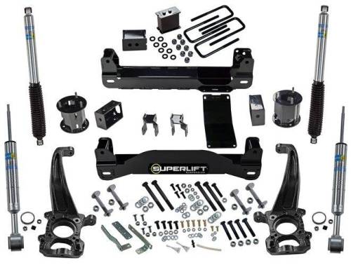 SuperLift - K174B | Superlift 6 Inch Suspension Lift Kit with  Bilstein Shocks (2004-2008 F150 4WD)