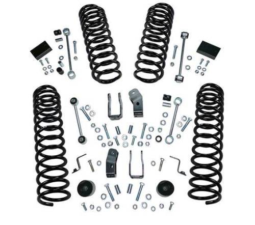 SuperLift - K183 | Superlift 2.5 Inch Suspension Lift Dual Rate Coil Kit With Shock Extensions (2018-2023 Wrangler JL Unlimited 4WD)